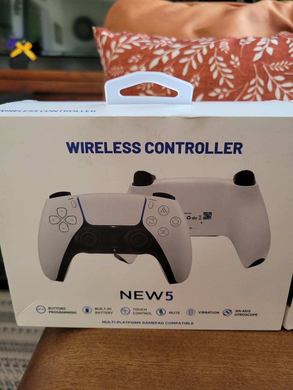 NEW5 Wireless White Video Game Controller
